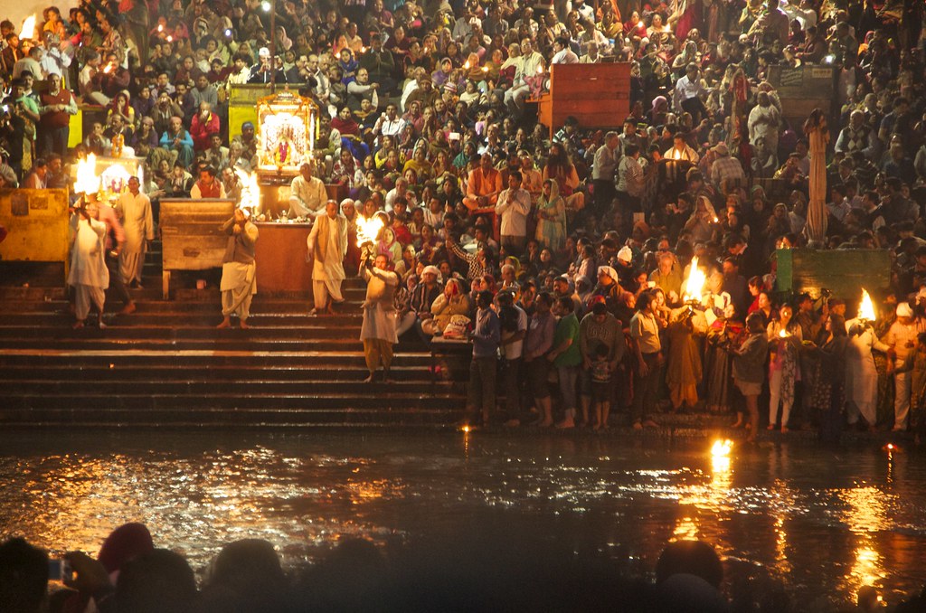 Ganga Aarti at Har Ki Pauri Haridwar