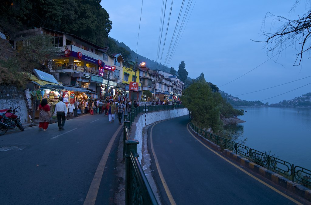 Mall Road Nainital