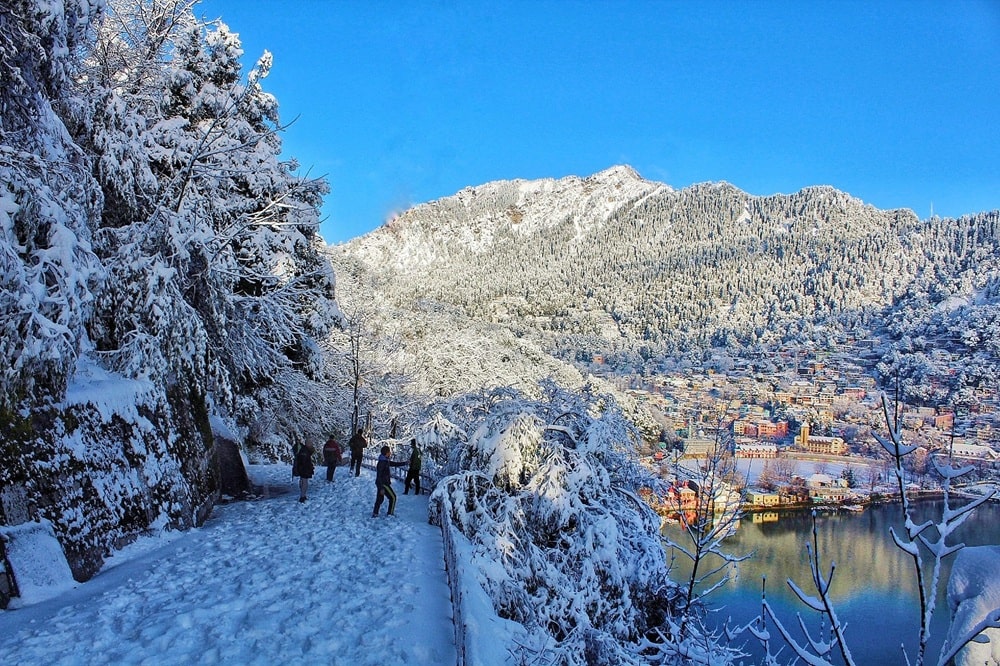 Snowfall Nainital