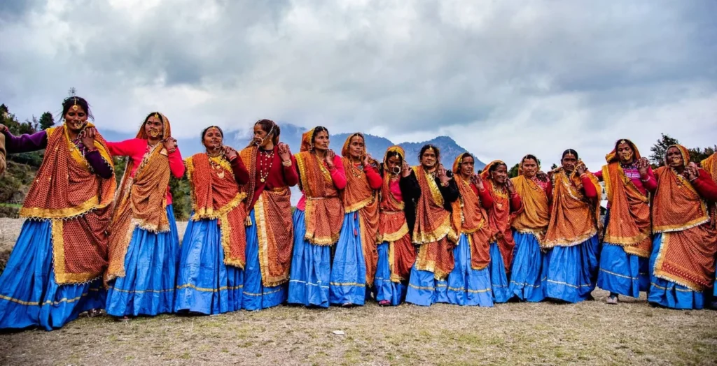 Women’s attire Uttarakhand