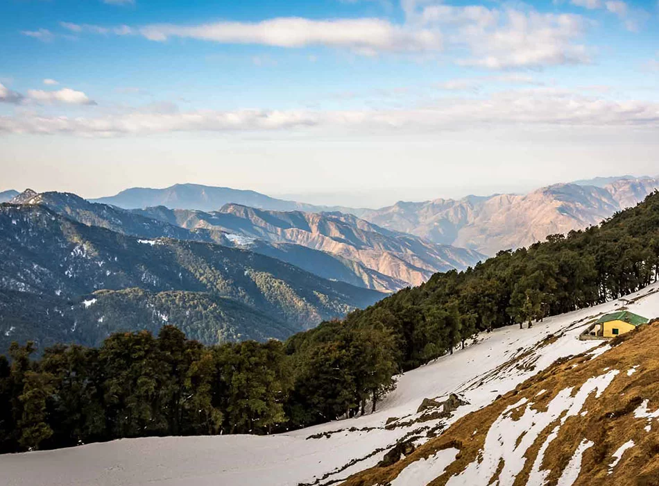 Trekking trails leading to Nag Tibba Mussoorie